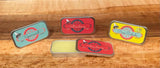 Lip Balms Packaged in Vintage Slider Tins!