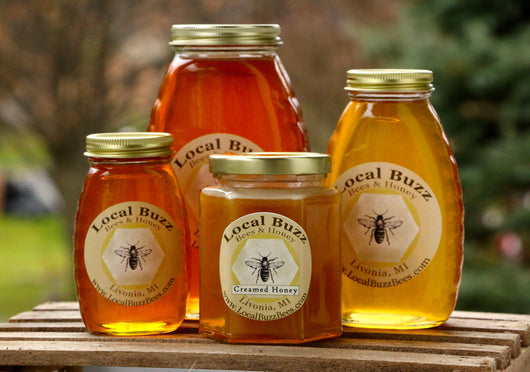 Pure Raw Wildflower Honey